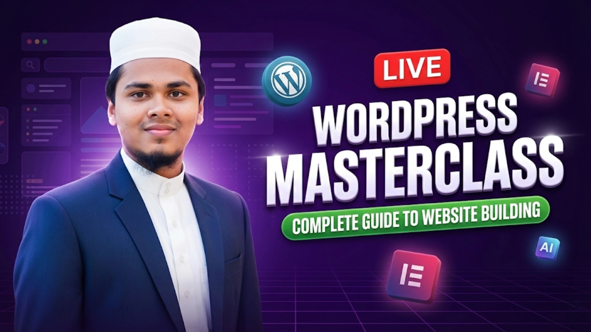 AI-Powered WordPress Mastery, Build Professional Websites Without Coding