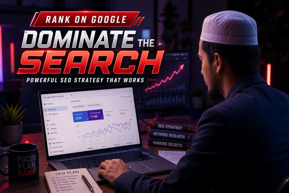 নতুন Website কে Google-এ দ্রুত Rank করানোর Complete Blueprint